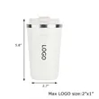 Stainless Steel Insulated Coffee Cup | https://www.bestnamebadges.com