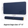 Leather Mouse Pad | https://www.bestnamebadges.com