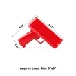 Money Sprayer Toy Gun | https://www.bestnamebadges.com