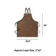 Adjustable Straps Chef Apron | https://www.bestnamebadges.com