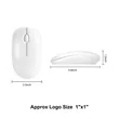 Rechargeable Slim Silent Mouse | https://www.bestnamebadges.com
