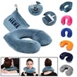 Inflatable Travel Neck Pillow | https://www.bestnamebadges.com