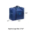 Foldable Travel Duffel Bag | https://www.bestnamebadges.com