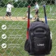 Big Baseball Bag | https://www.bestnamebadges.com