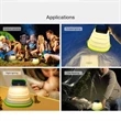 Solar Collapsible Lamp | https://www.bestnamebadges.com