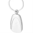 Silver Chrome Metal Keychains | https://www.bestnamebadges.com