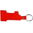 Soft Shape Number One Keychains | https://www.bestnamebadges.com