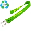 Recycled PET Eco-friendly Double Ended Lanyard | https://www.bestnamebadges.com