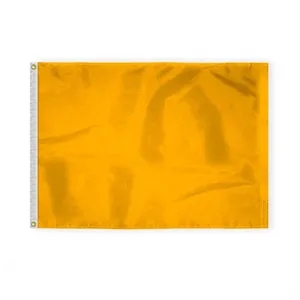 2.5'x3.3' Nylon Yellow Beach Safety Flag - Caution Signal | https://www.bestnamebadges.com