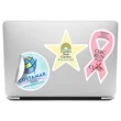 Star Stock Shape Stickers | https://www.bestnamebadges.com