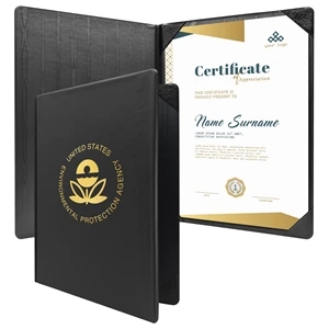 Diploma Holder Standard Portrait | https://www.bestnamebadges.com