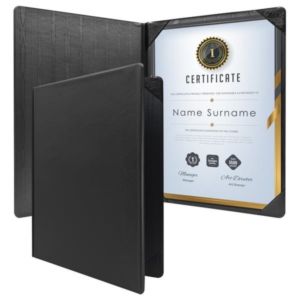 Diploma Holder Padded Portrait | https://www.bestnamebadges.com