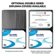 Diploma Holder Padded Portrait | https://www.bestnamebadges.com