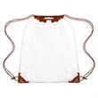 Large Transparent Drawstring Backpack 14" X 17" | https://www.bestnamebadges.com