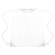 Large Transparent Drawstring Backpack 14" X 17" | https://www.bestnamebadges.com