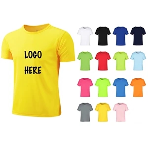 Unisex Quick Dry  Advertising T-Shirt