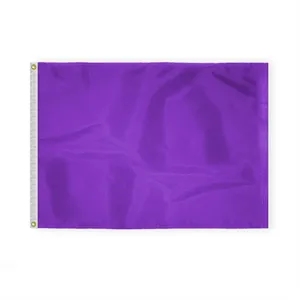 2.5'x3.3' 1ply Nylon Purple Beach Safety Flag | https://www.bestnamebadges.com