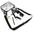 Transparent Crossbody Shoulder Bag | https://www.bestnamebadges.com