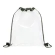 CLEAR PVC DRAWSTRING BACKPACK | https://www.bestnamebadges.com