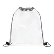 CLEAR PVC DRAWSTRING BACKPACK | https://www.bestnamebadges.com