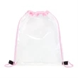CLEAR PVC DRAWSTRING BACKPACK | https://www.bestnamebadges.com