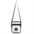 Transparent PVC Stadium Approved Crossbody Shoulder Bag | https://www.bestnamebadges.com