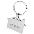 Metal Keychains Shaped Like Houses | https://www.bestnamebadges.com