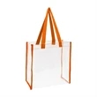 Transparent Stadium Tote Bag | https://www.bestnamebadges.com