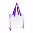 Transparent Stadium Tote Bag | https://www.bestnamebadges.com