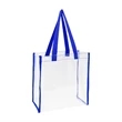 Transparent Stadium Tote Bag | https://www.bestnamebadges.com