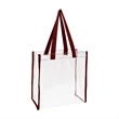 Transparent Stadium Tote Bag | https://www.bestnamebadges.com