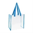 Transparent Stadium Tote Bag | https://www.bestnamebadges.com