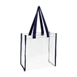 Transparent Stadium Tote Bag | https://www.bestnamebadges.com
