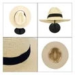 Wide Brim Straw Hat | https://www.bestnamebadges.com