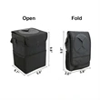 Foldable Car Trash Bag with Lid | https://www.bestnamebadges.com