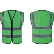 Hi Vis Class 2 rPET Reflective Knitted Safety Workwear Vest | https://www.bestnamebadges.com