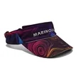 Sublimation Poly Twill Sun Visor Sandwich Bill Hook & Loop | https://www.bestnamebadges.com