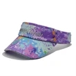 Sublimation Poly Twill Sun Visor Sandwich Bill Hook & Loop | https://www.bestnamebadges.com