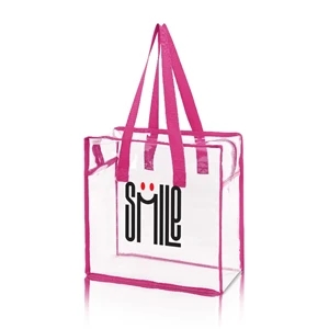 Stadium Compliant Zippered Tote Bag  ( 12'' x 12'' x 6'' )