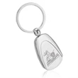 Silver Chrome Metal Keychains | https://www.bestnamebadges.com