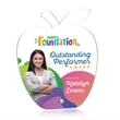 Polaris Apple VividPrint™ Award - Silver | https://www.bestnamebadges.com