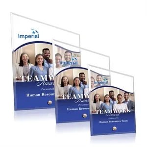 Polaris Peak VividPrint™ Award - Gold | https://www.bestnamebadges.com