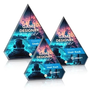 Polaris Diamond VividPrint™ Award - Gold | https://www.bestnamebadges.com