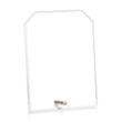 Polaris Clipped Rectangle Award - Gold | https://www.bestnamebadges.com