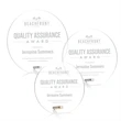 Polaris Circle Award - Silver | https://www.bestnamebadges.com