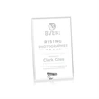 Polaris Rectangle (V) Award - Silver | https://www.bestnamebadges.com