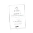 Polaris Rectangle (V) Award - Silver | https://www.bestnamebadges.com