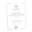 Polaris Rectangle (V) Award - Silver | https://www.bestnamebadges.com