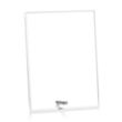 Polaris Rectangle (V) Award - Silver | https://www.bestnamebadges.com