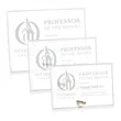 Polaris Rectangle (H) Award - Gold | https://www.bestnamebadges.com